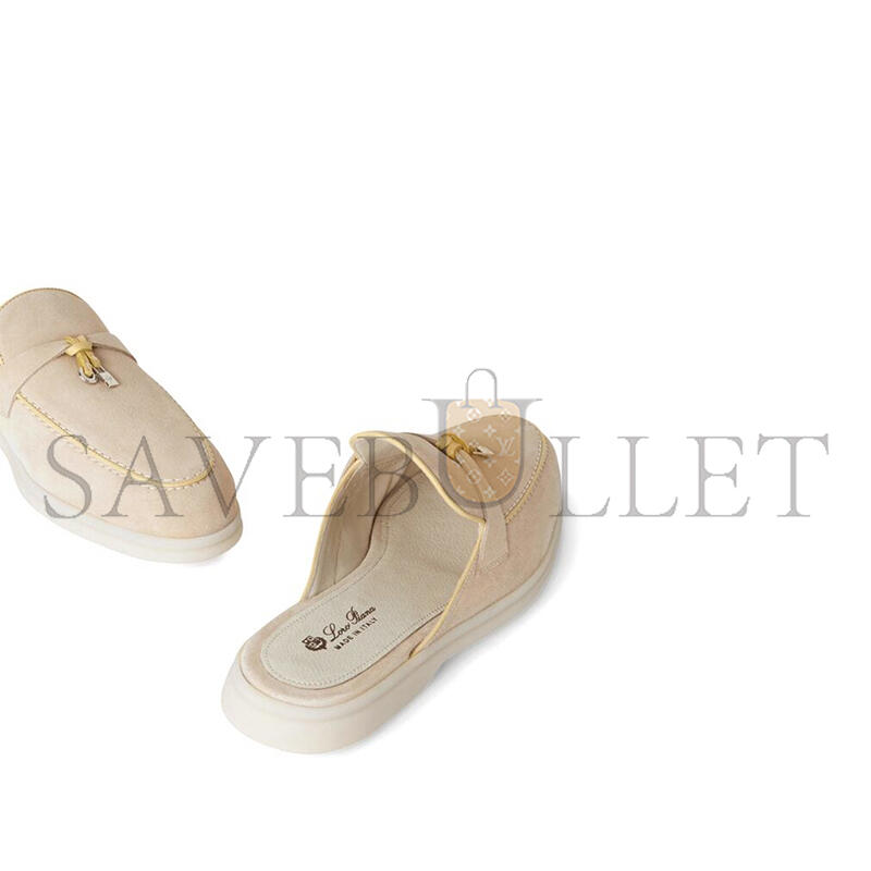 LORO PIANA CHARMS WALK BABOUCHE LOAFER FAL5900